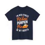 I’m Into Fitness Pumpkin Pie T-Shirt - Navy