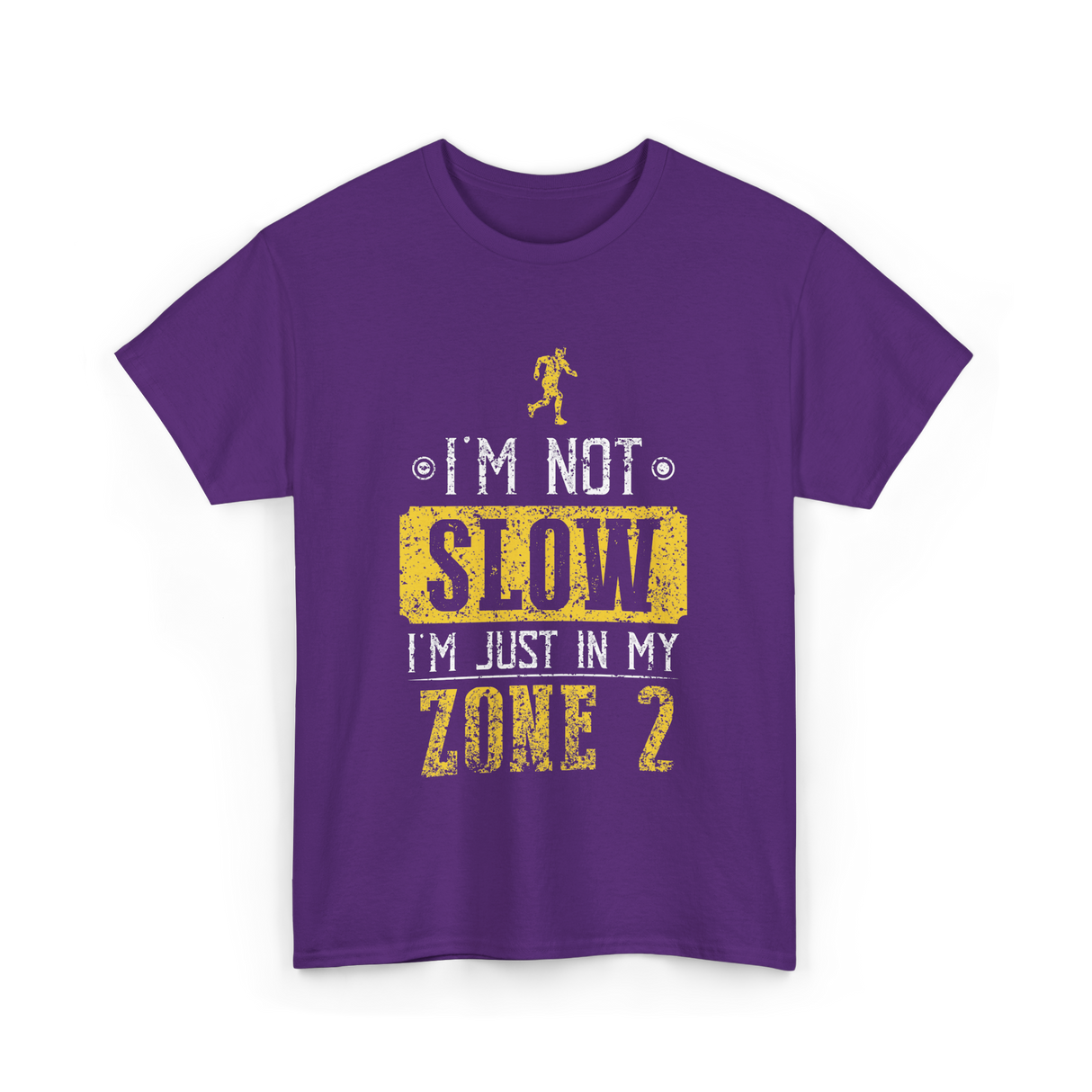 I'm Not Slow Zone 2 Training T-Shirt - Purple