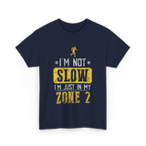 I'm Not Slow Zone 2 Training T-Shirt - Navy