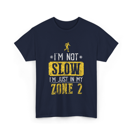 I'm Not Slow Zone 2 Training T-Shirt - Navy