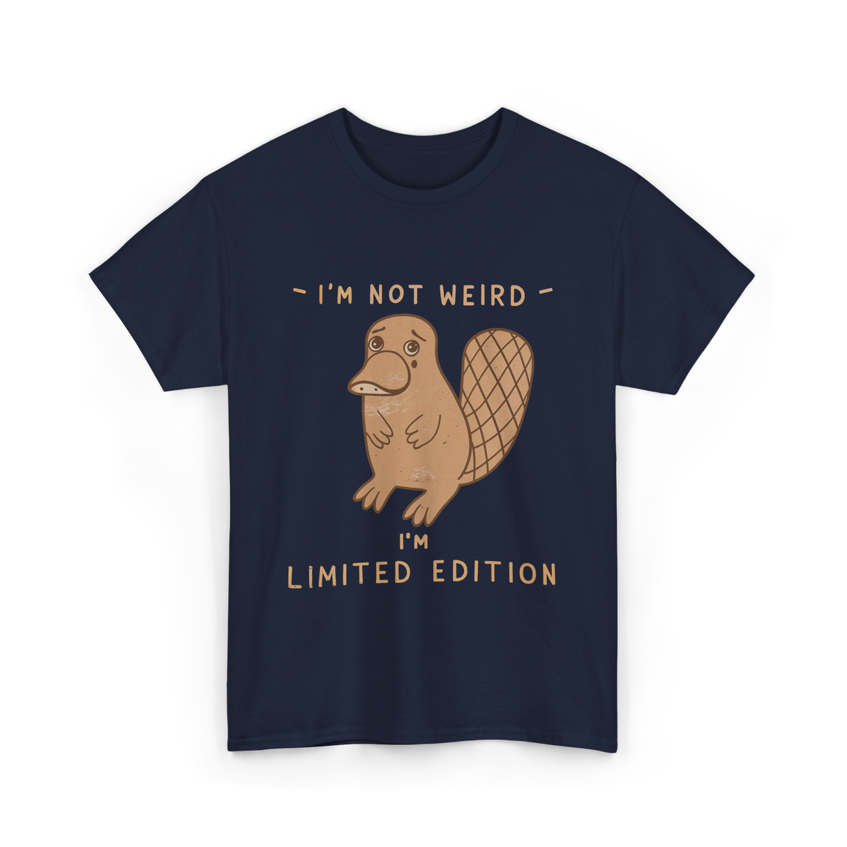 I'm Not Weird Limited Edition Platypus T-Shirt - Navy