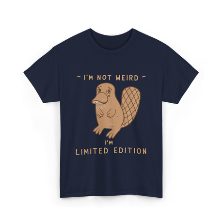 I'm Not Weird Limited Edition Platypus T-Shirt - Navy