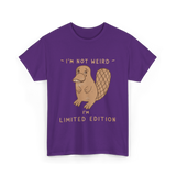 I'm Not Weird Limited Edition Platypus T-Shirt - Purple