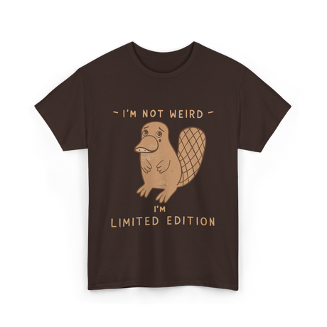 I'm Not Weird Limited Edition Platypus T-Shirt - Dark Chocolate