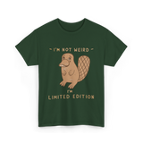 I'm Not Weird Limited Edition Platypus T-Shirt - Forest Green