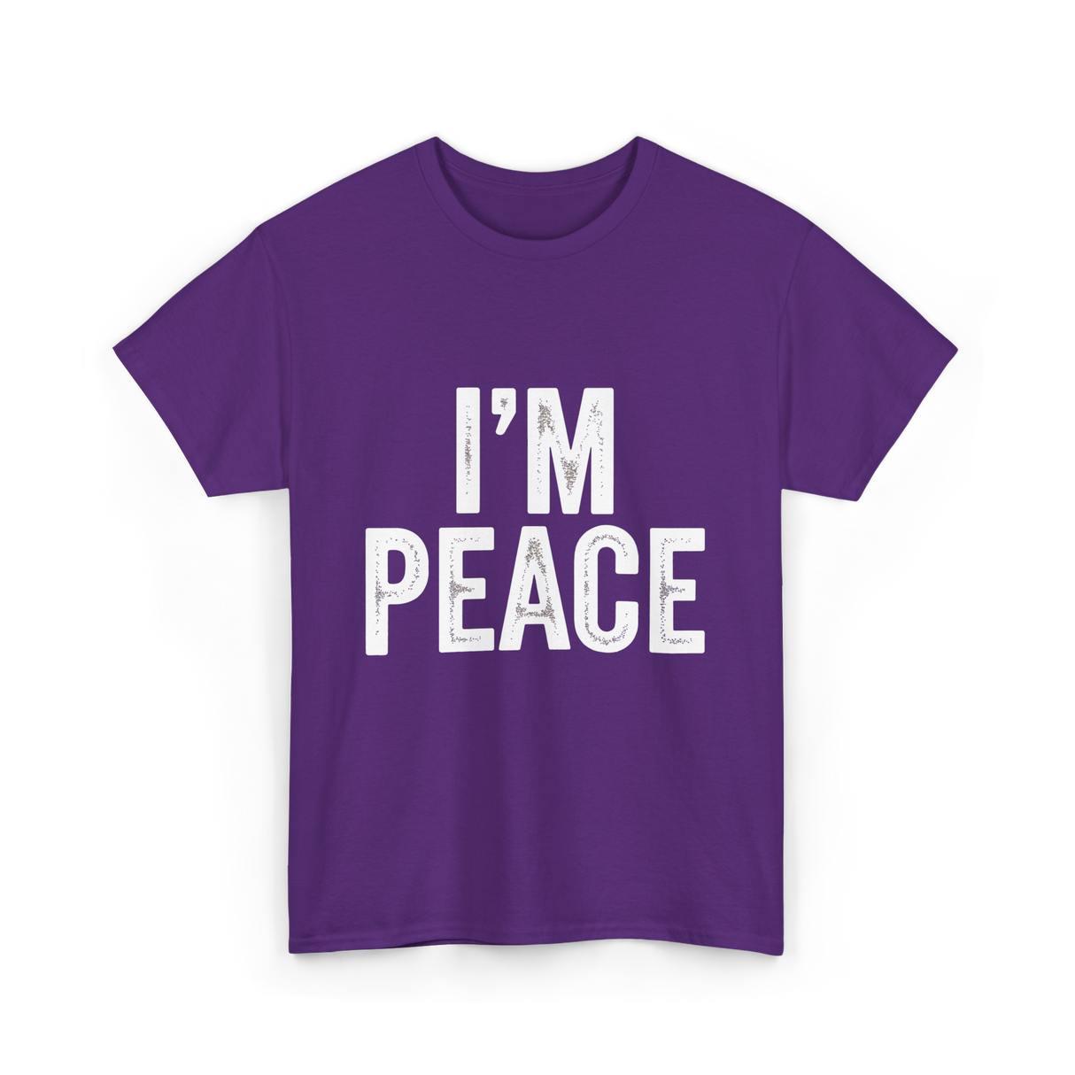 I'm Peace Peaceful T-Shirt - Purple