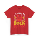 Im Ready To Rock School T-Shirt - Red