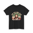 I'm Telling Dad Jesus Christian T-Shirt - Black