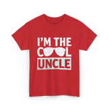 I'm The Cool Uncle T-Shirt - Red