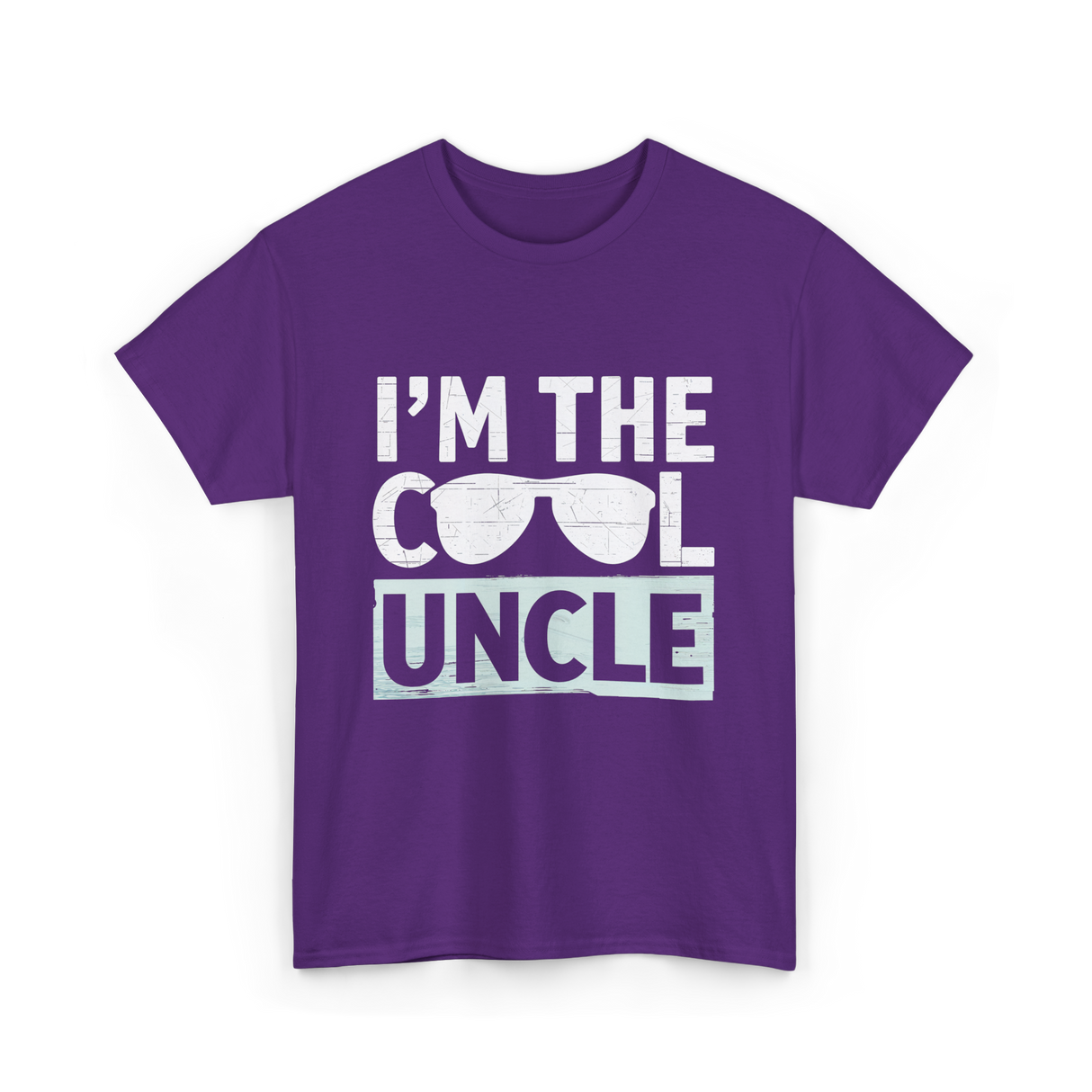 I'm The Cool Uncle T-Shirt - Purple