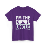 I'm The Cool Uncle T-Shirt - Purple