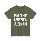 I'm The Cool Uncle T-Shirt - Military Green