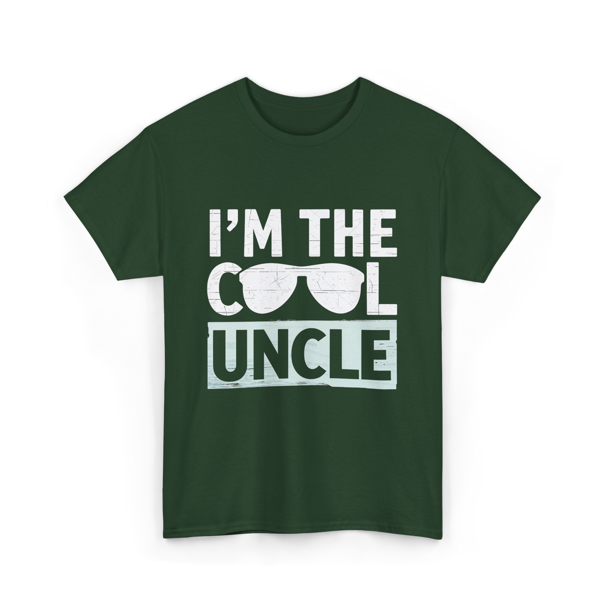 I'm The Cool Uncle T-Shirt - Forest Green