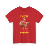 I'm The Dad Turkey Turkey T-Shirt - Red