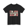 I’m The Favorite Aunt T-Shirt - Black