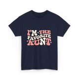 I’m The Favorite Aunt T-Shirt - Navy