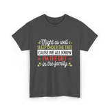 Im the Gift Family Christmas T-Shirt - Dark Heather