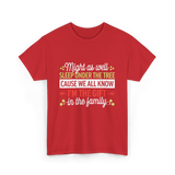 Im the Gift Family Christmas T-Shirt - Red