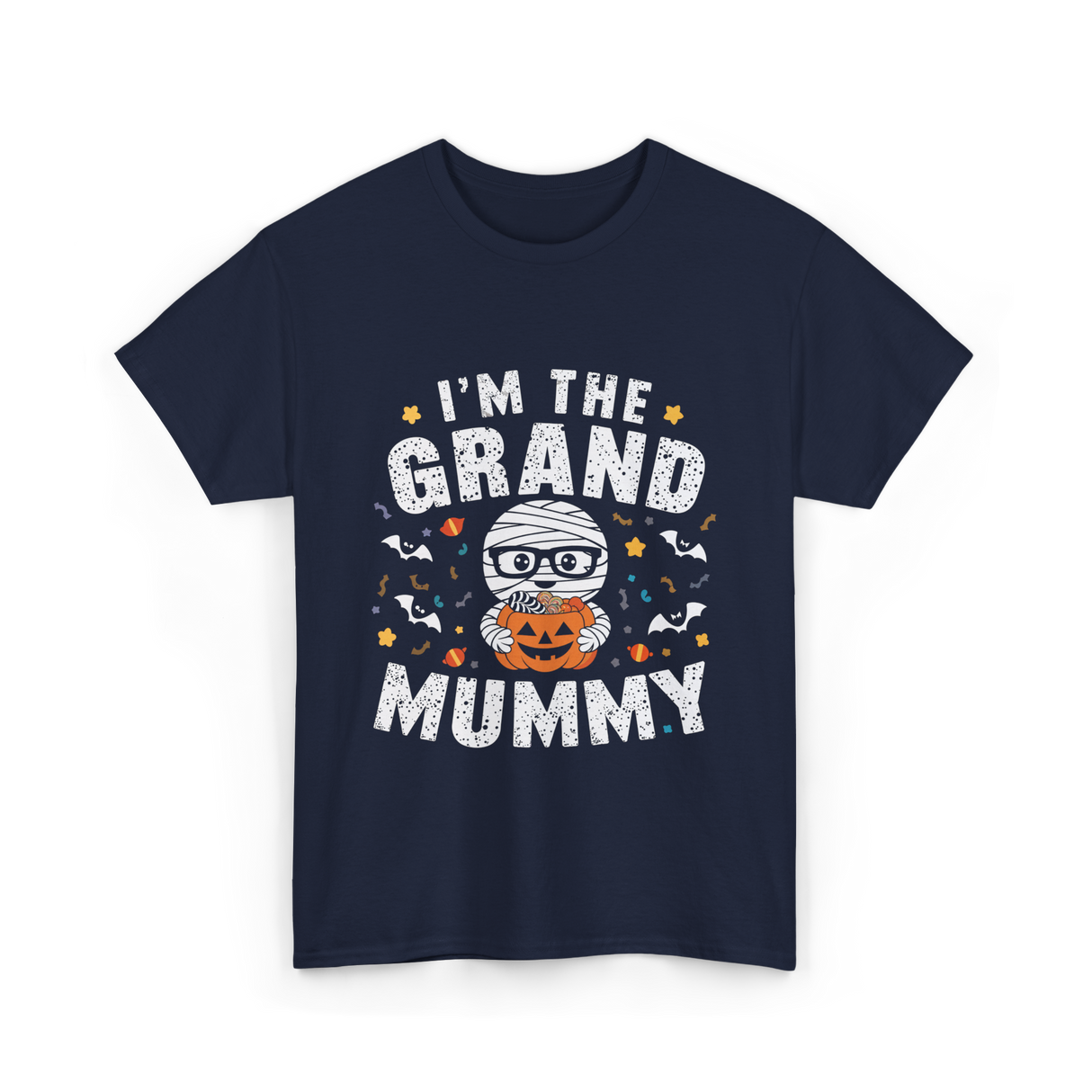 I'm The Grand Mummy Costume T-Shirt - Navy