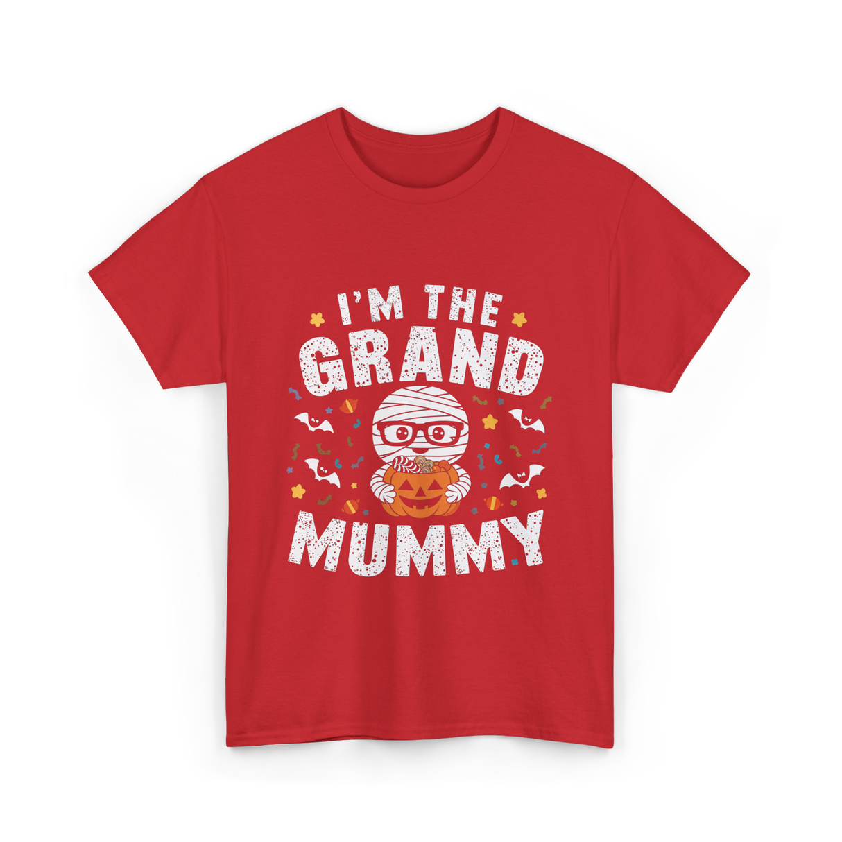 I'm The Grand Mummy Costume T-Shirt - Red