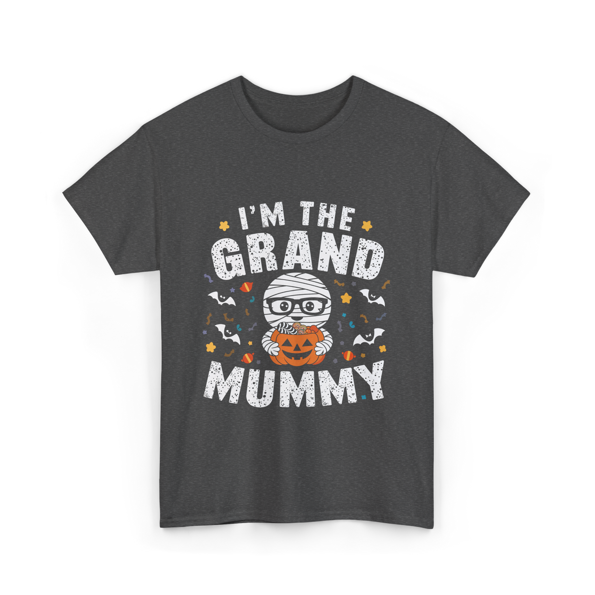 I'm The Grand Mummy Costume T-Shirt - Dark Heather