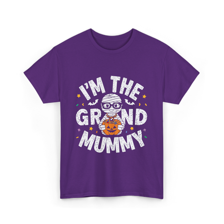 I'm The Grand Mummy Halloween T-Shirt - Purple