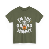 I'm The Grand Mummy Halloween T-Shirt - Military Green