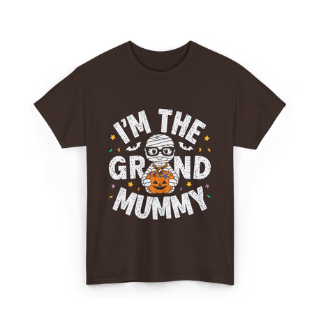 I'm The Grand Mummy Halloween T-Shirt - Dark Chocolate