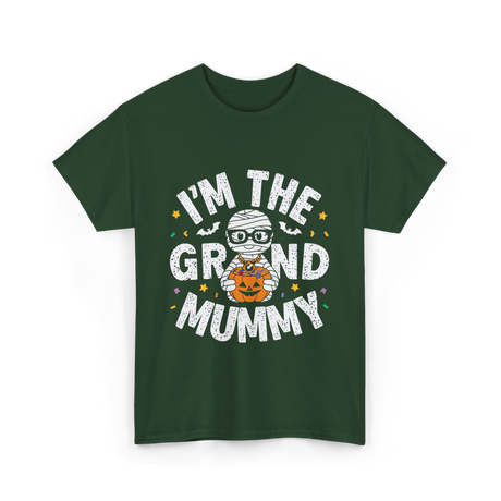 I'm The Grand Mummy Halloween T-Shirt - Forest Green