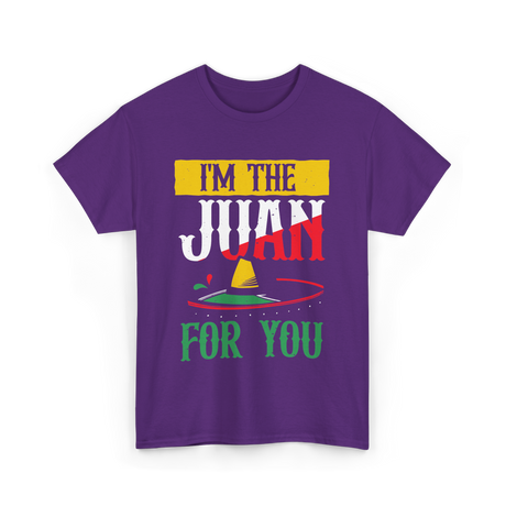 I'm The Juan Mexico Proud T-Shirt - Purple