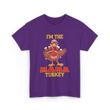 I'm The Mama Turkey T-Shirt - Purple