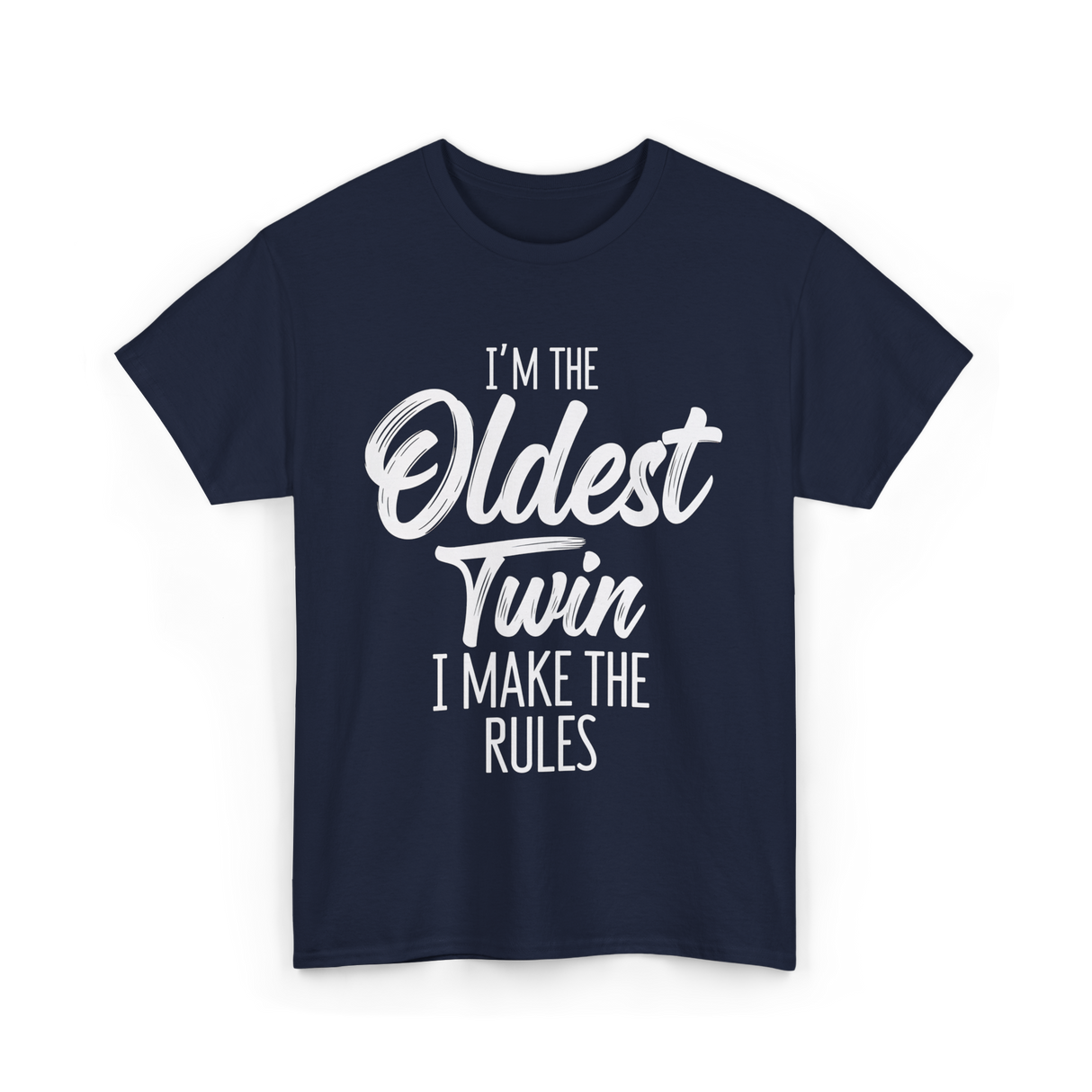 I'm the Oldest Twin T-Shirt - Navy