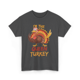 Im The Queen Turkey Thanksgiving T-Shirt - Dark Heather