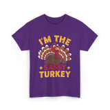 I'm The Sassy Turkey Thanksgiving T-Shirt - Purple