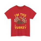 I'm The Sassy Turkey Thanksgiving T-Shirt - Red