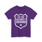 I'm The Security Guard Security T-Shirt - Purple