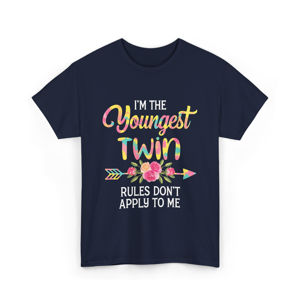 I'm the Youngest Twin T-Shirt - Navy