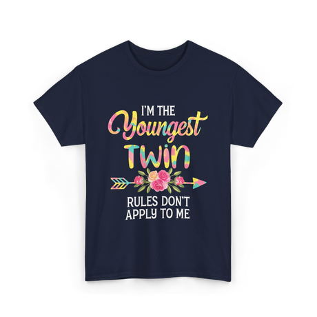 I'm the Youngest Twin T-Shirt - Navy