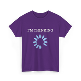 I'm Thinking IT Nerd T-Shirt - Purple