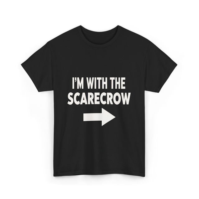 I'm With The Scarecrow T-Shirt - Black