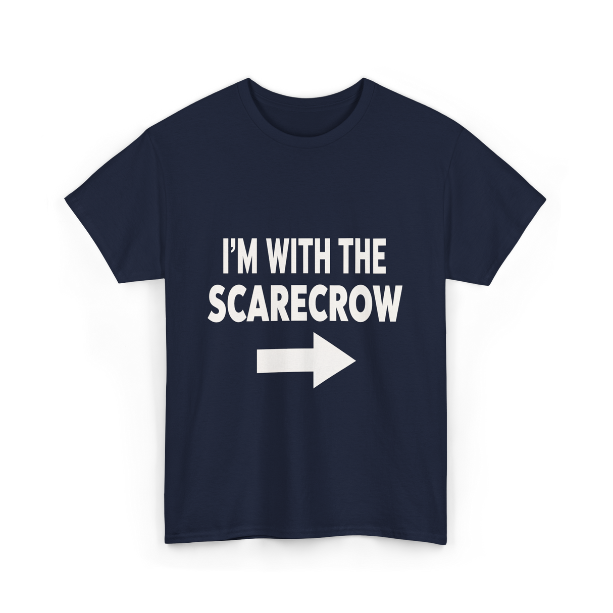 I'm With The Scarecrow T-Shirt - Navy