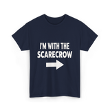 I'm With The Scarecrow T-Shirt - Navy