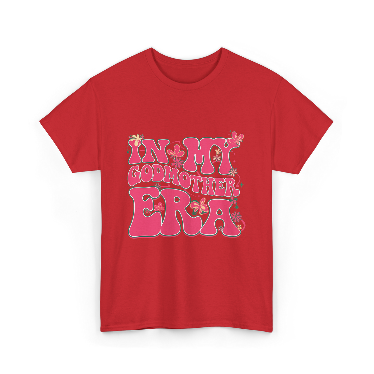 In My Godmother Era Godmother T-Shirt - Red
