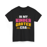 In My Kindergarten Era Kids Kindergarten T-Shirt - Black