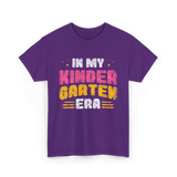 In My Kindergarten Era Kids Kindergarten T-Shirt - Purple