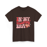 In My Valentine Era Valentine's Day T-Shirt - Dark Chocolate