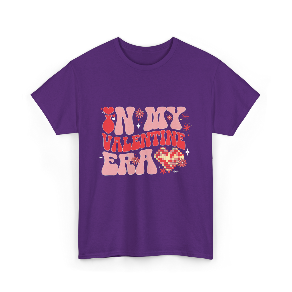 In My Valentine Era Valentine's Day T-Shirt - Purple