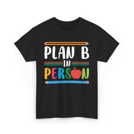 In Person Teacher T-Shirt - Black