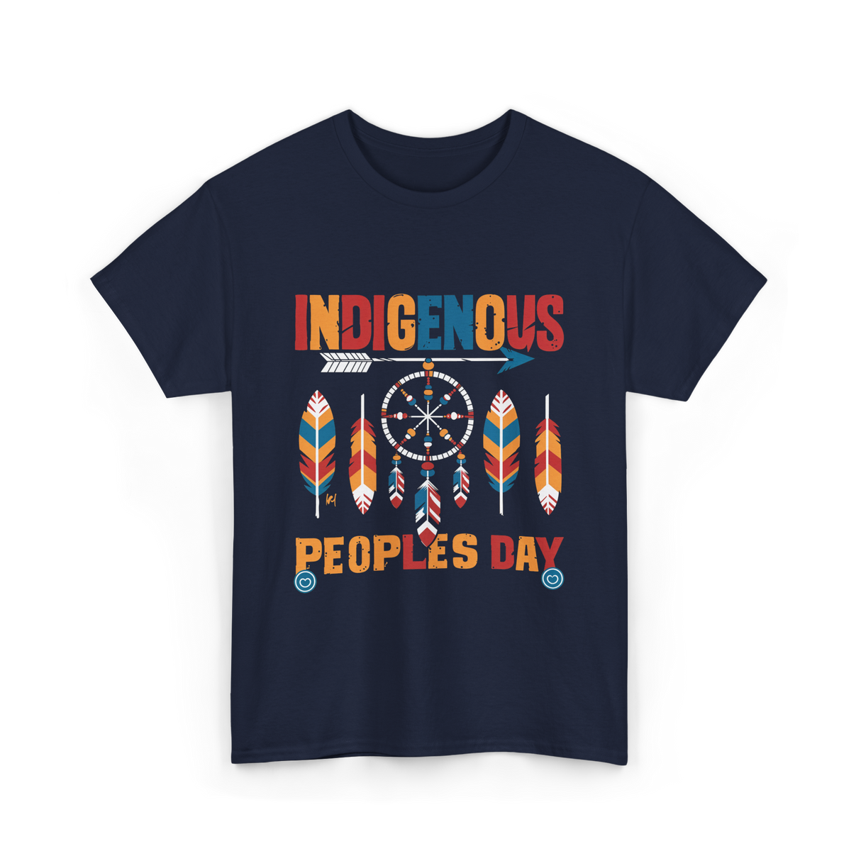 Indigenous Peoples Day Culture Celebration T-Shirt - Navy