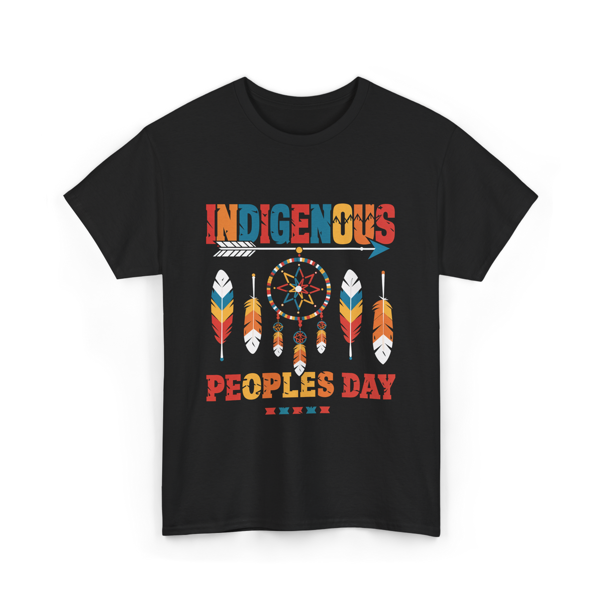 Indigenous Peoples Day Culture Heritage T-Shirt - Black